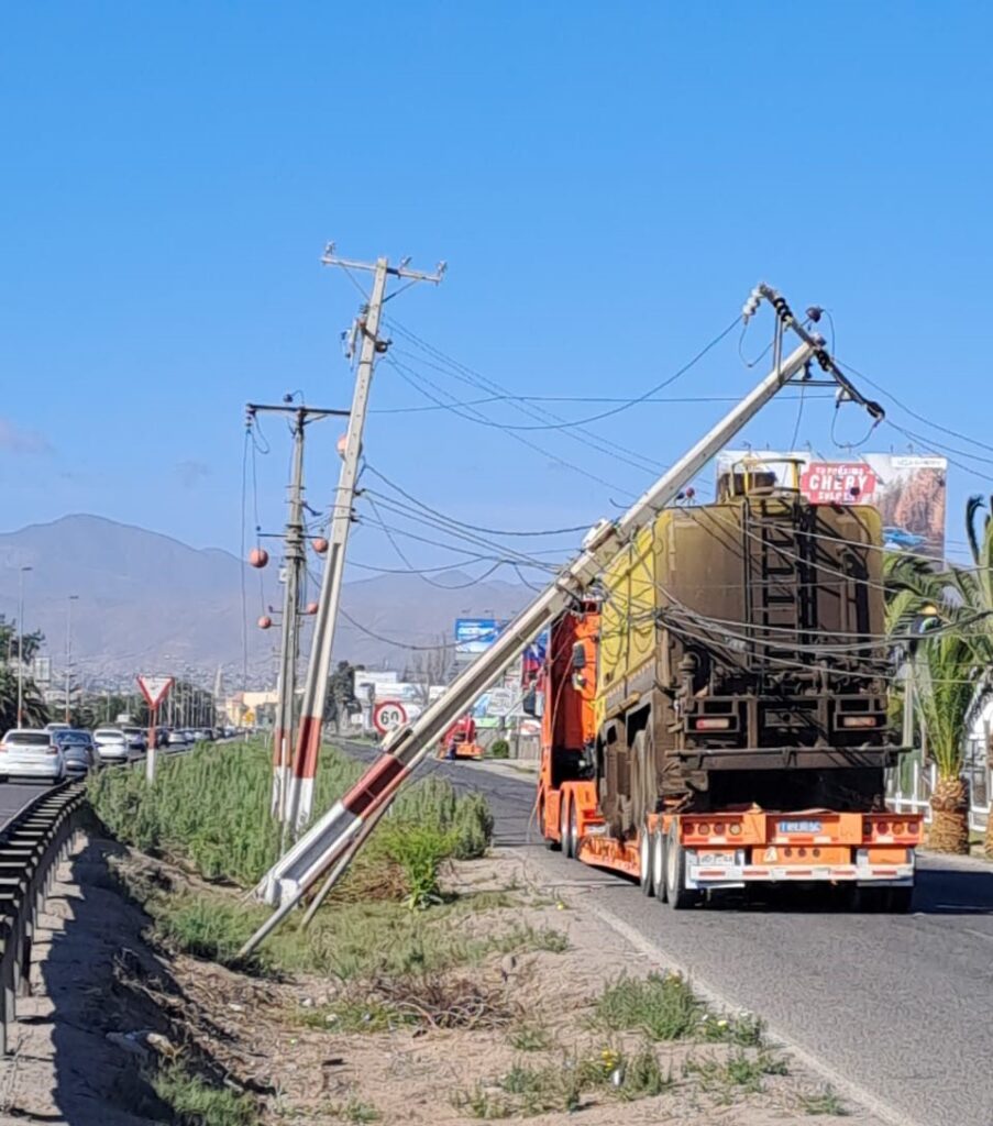 Regi N De Coquimbo Choques De Postes En Tres Comunas Dejan A Mil Clientes Sin Energ A